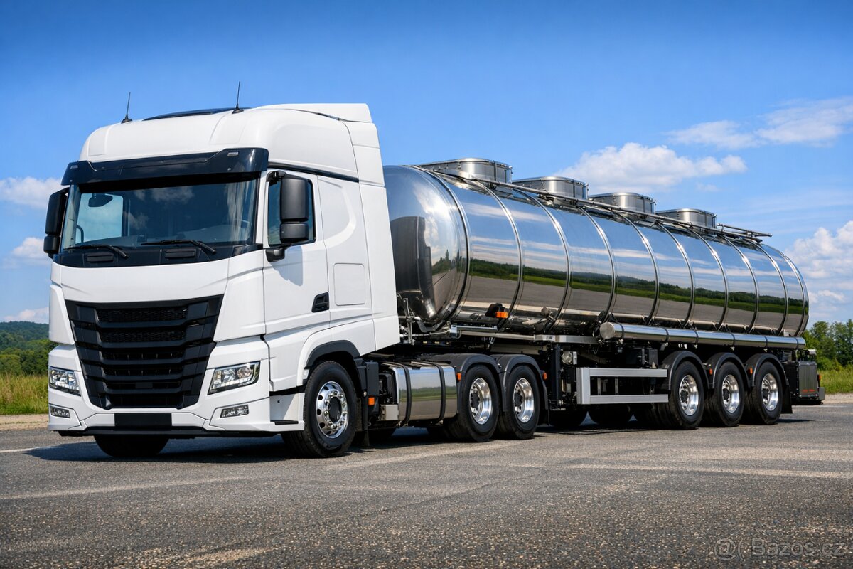 Řidič CE – vnitro, cisterna