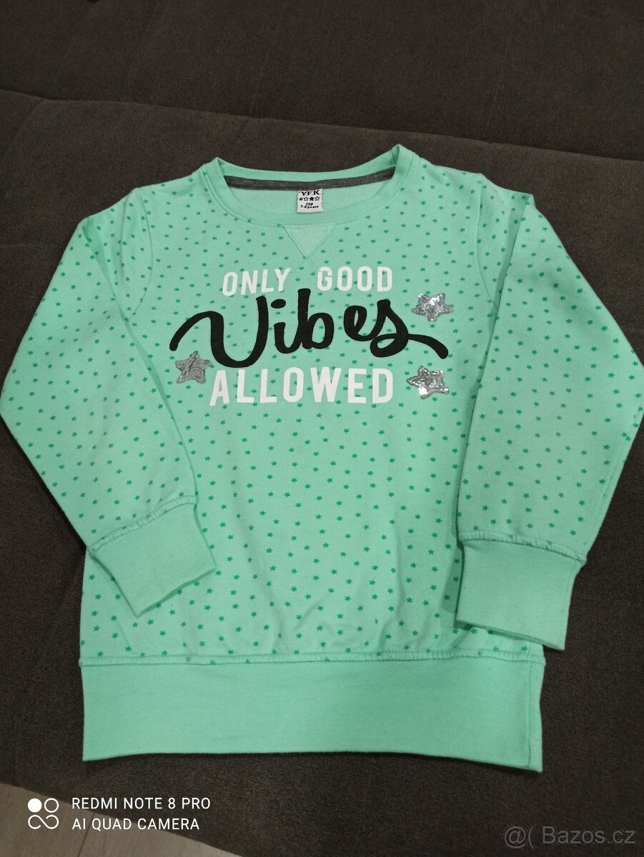 Dívčí mikina - vel. 128