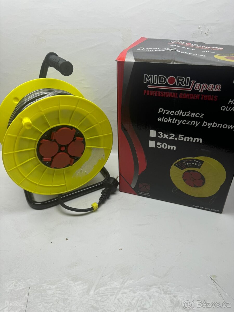 Prodlužovací kabel 50m,buben 3x2,5mm