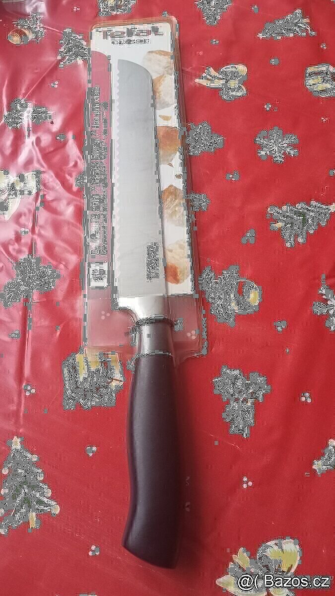 Vroubkovaný nůž na pečivo TEFAL- nový