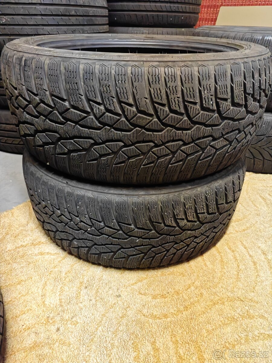 2ks zimních pneu Nokian WR,  225x45 R17 91H