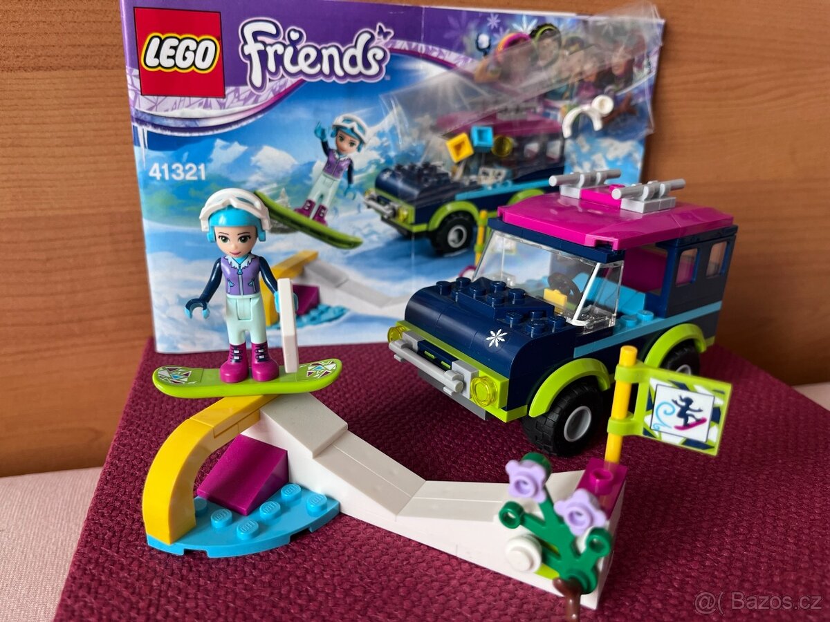 LEGO Friends 41321 Terénní Vůz v Zimním Středisku