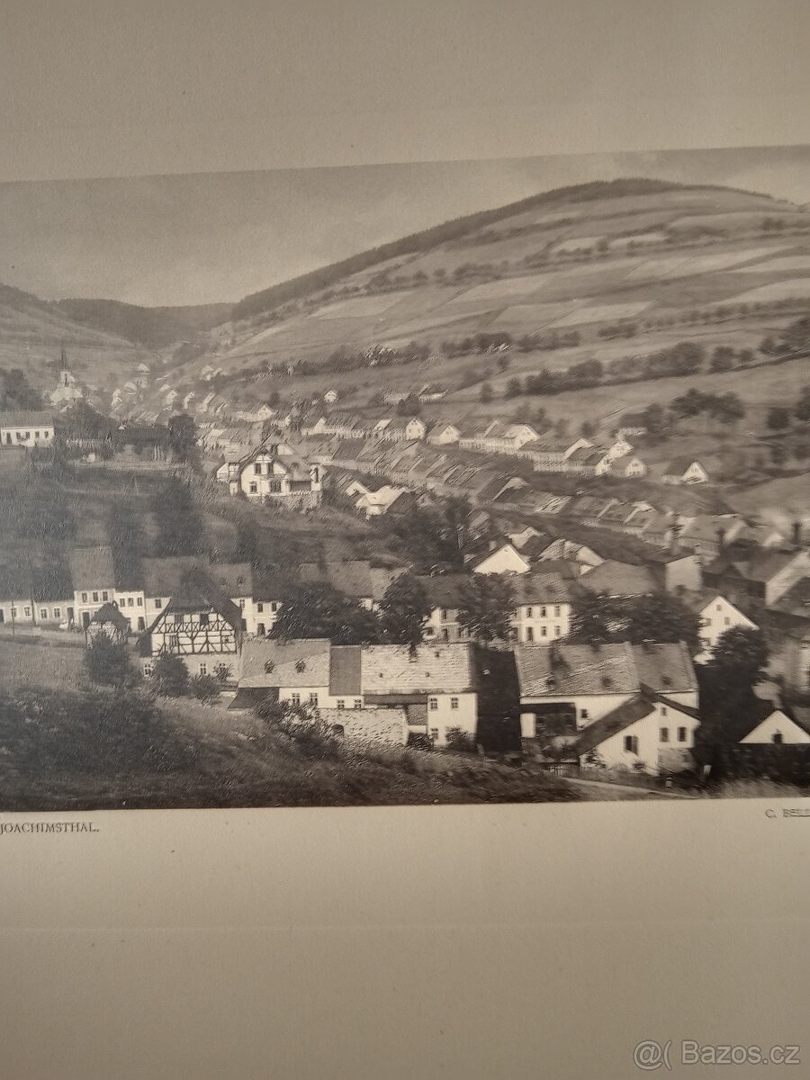 Konvolut 8 historických fotografií z Čech