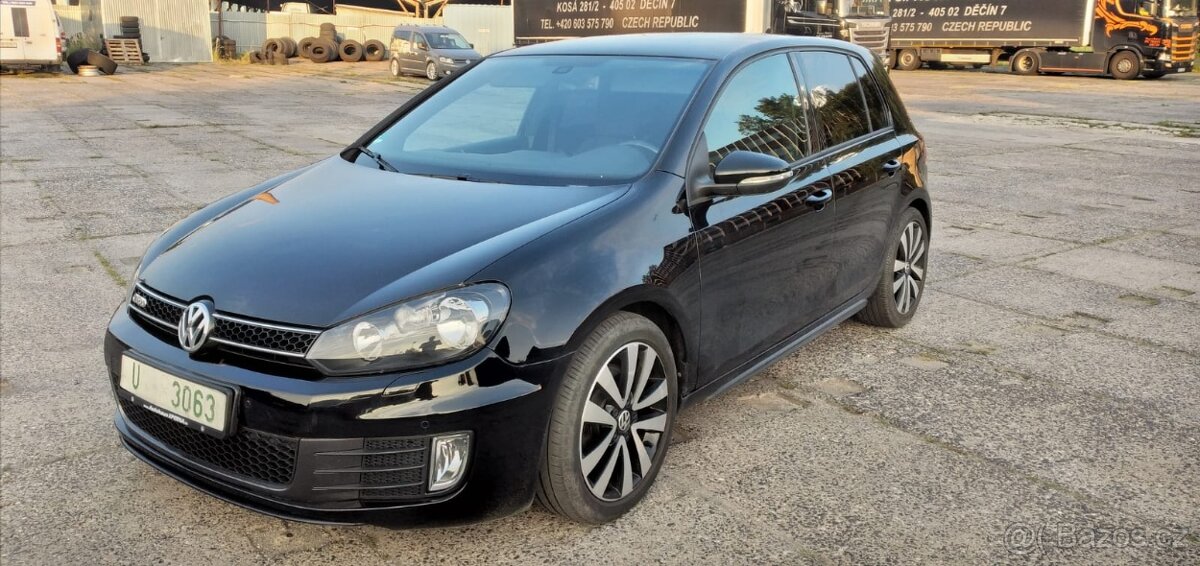 VW Golf VI 1K GTD 2,0 TDI 170 PS 2012 1.majitel 135t.km