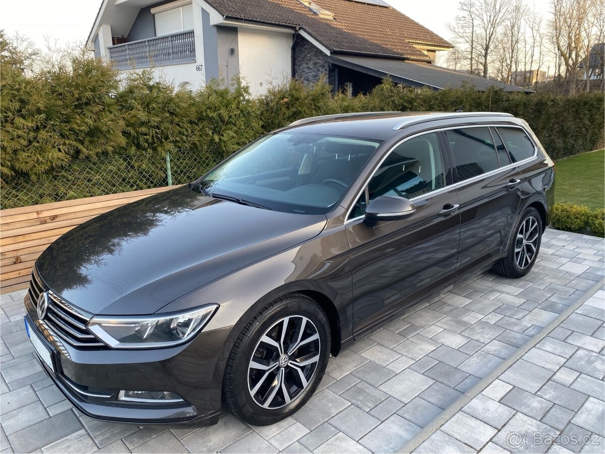 VW Passat B8 Variant/kombi 1.6 TDi 88kW Manuál 1majitel