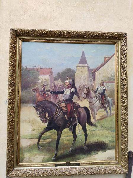 STAROŽITNÝ OBRAZ - ALEXIS VAUTIER