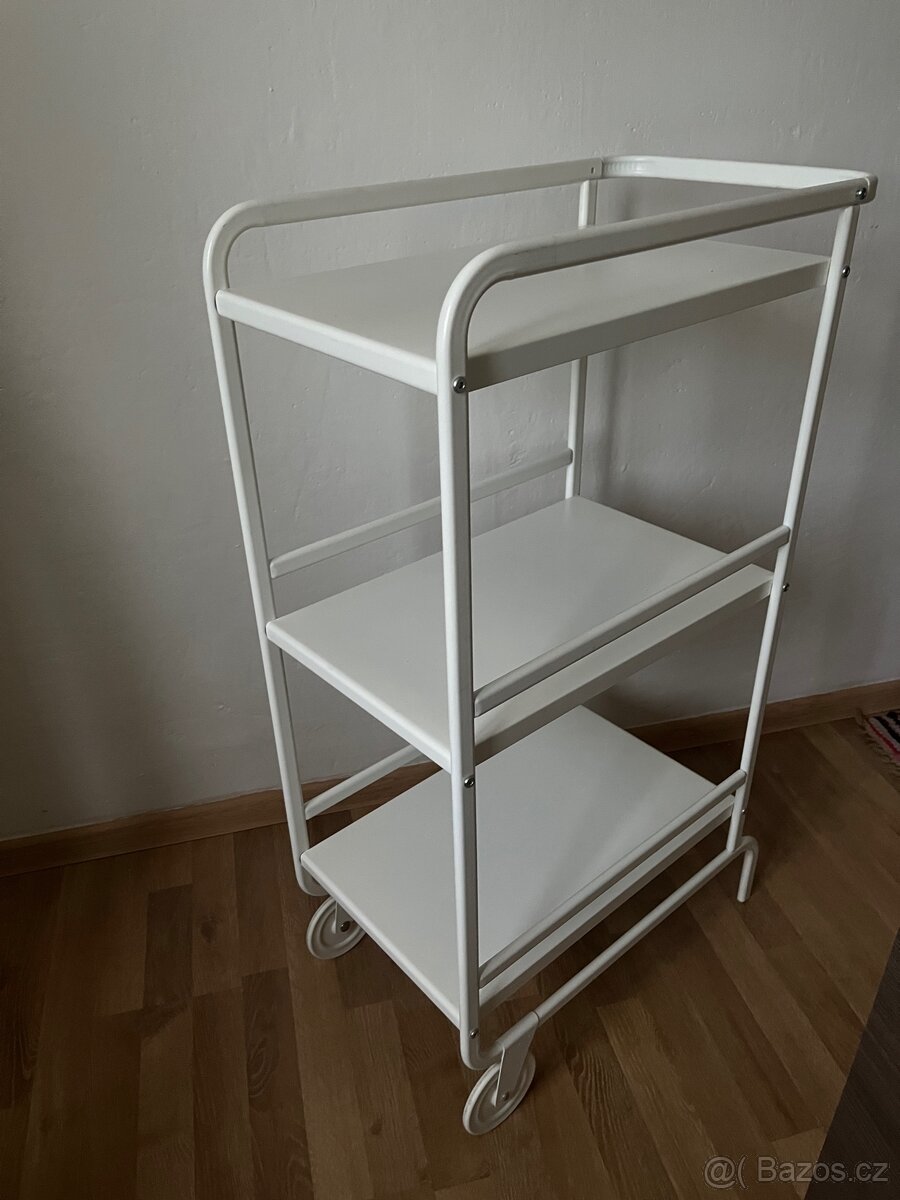 Kovovy vozik regal Ikea Raskog