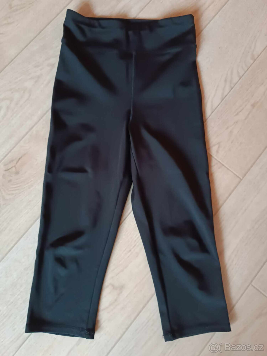 Černé 3/4 legíny vel.34 / 152 Active N.O.V.É.