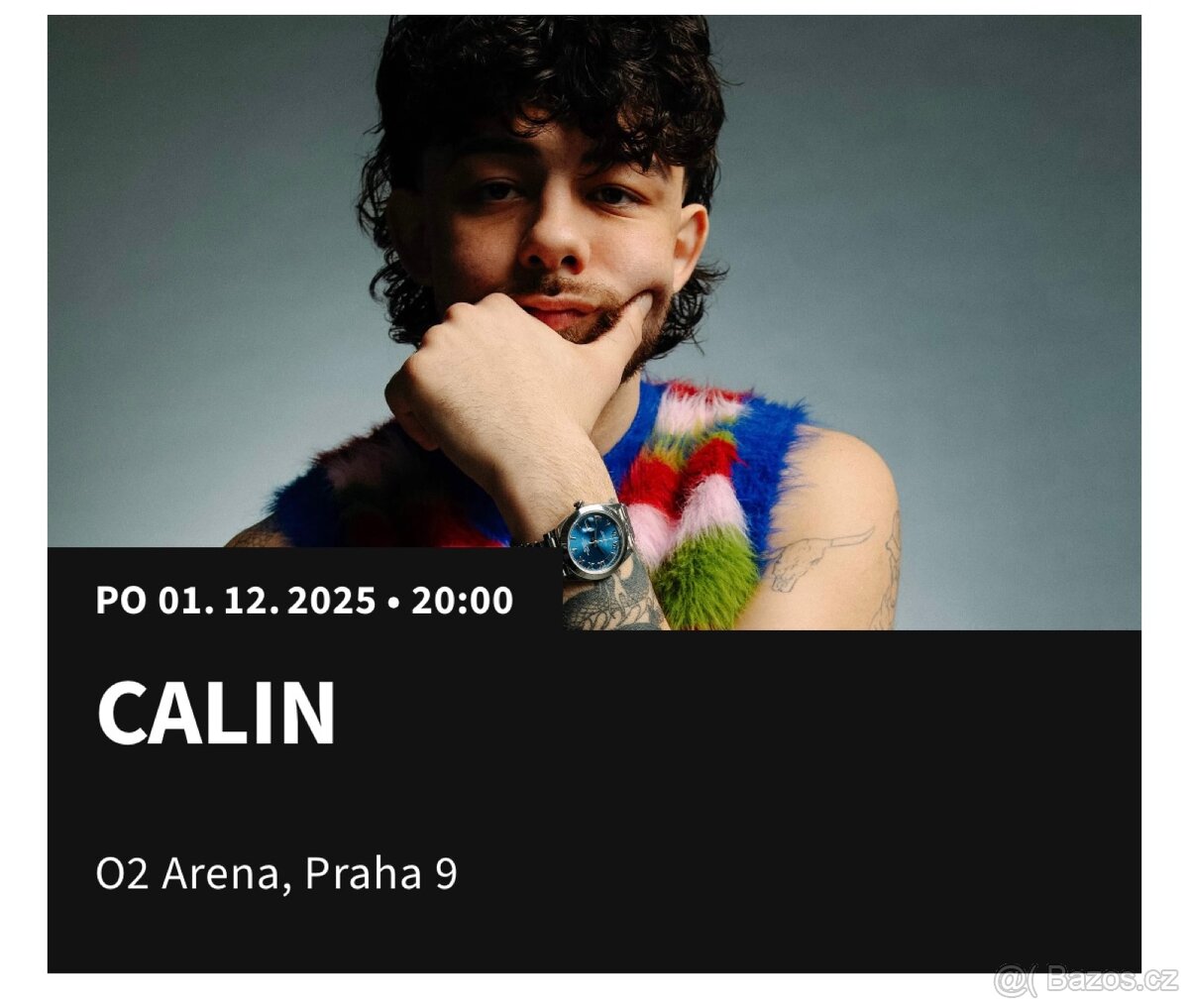 Prodám 2x vstupenky na Calina do O2 2025