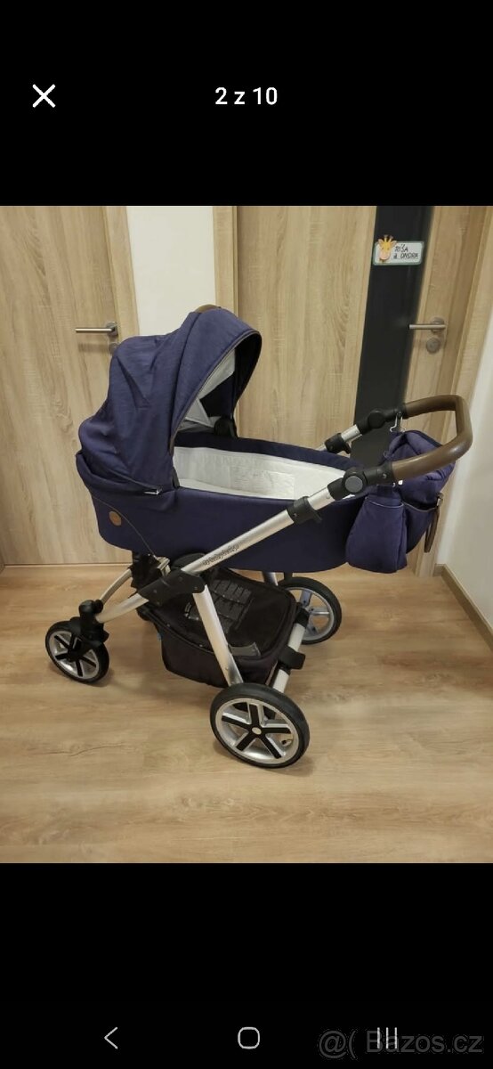 Kočárek Babydesign Dotty + adaptéry na sedačku Cybex