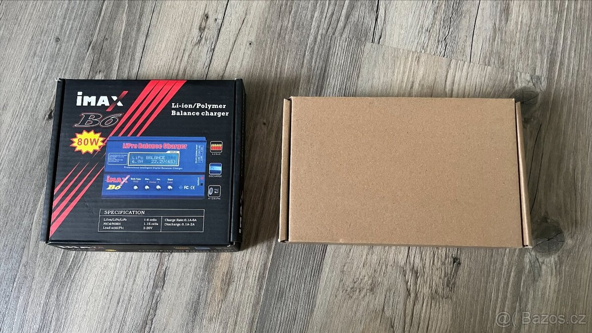 Imax B6 80W nabíječ i vybíječ s balancerem