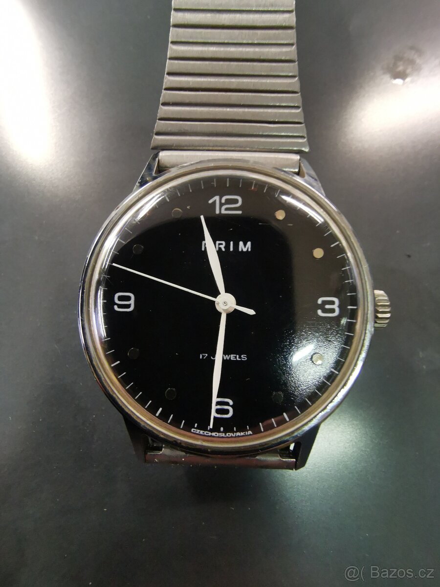 Retro hodinky Prim. 17 jewels.