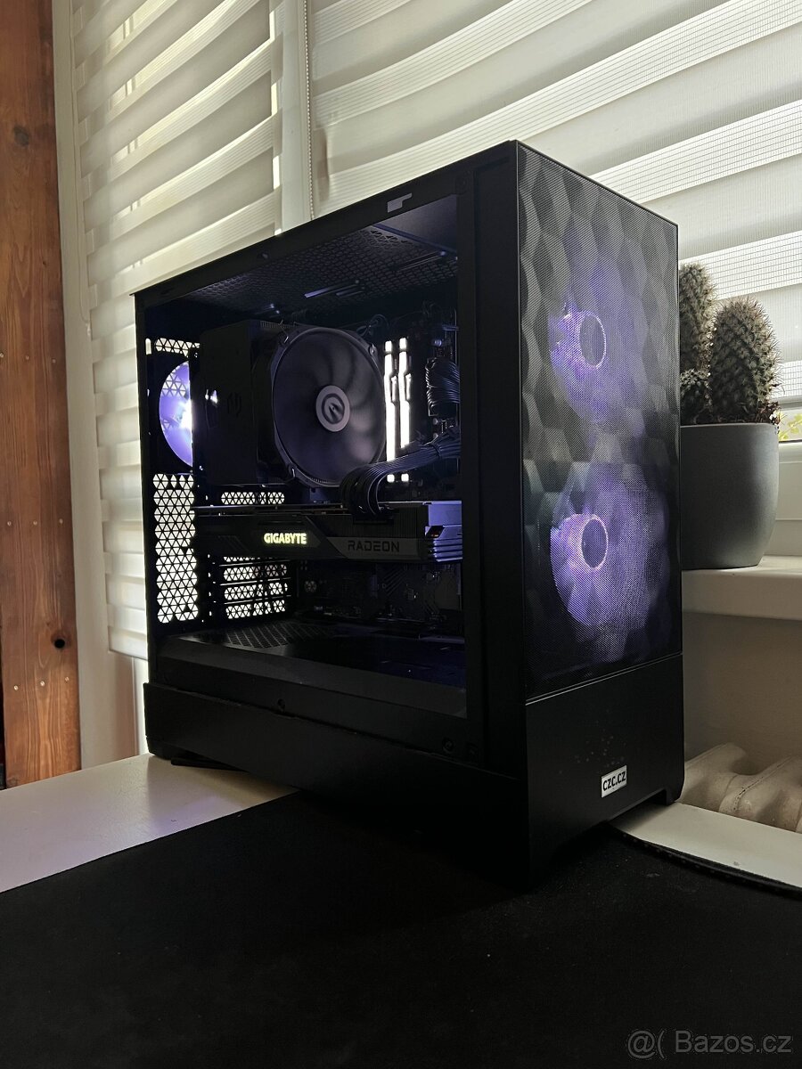 Herní PC AMD RX 7900XT, Ryzen 5 7600, 32GB Ram ddr5, 1TB