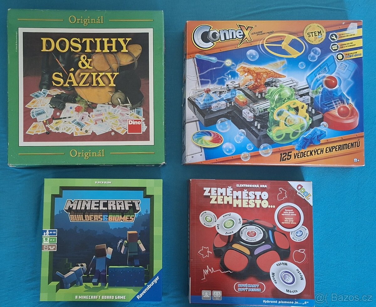 Prodám levně dětské stolní hry