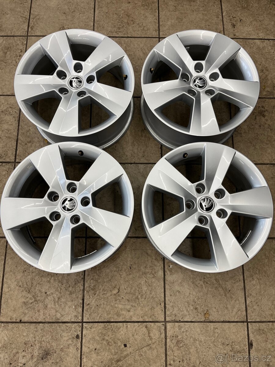 Originální ALU disky Škoda Superb 3 (5x112 16”)