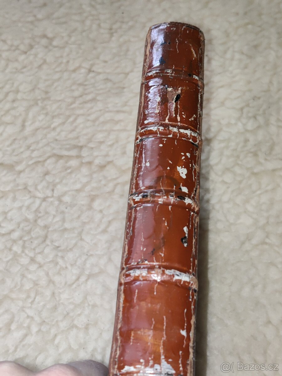 starožitná kniha z r.1663