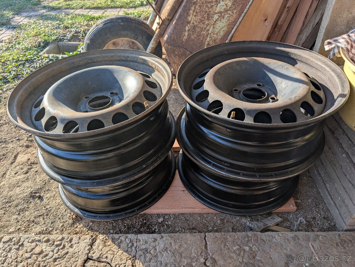 Ocelové disky Peugeot / Citroën 16" – originální díl