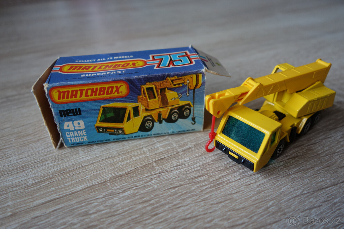 Matchbox Superfast No. 49 Crane Truck