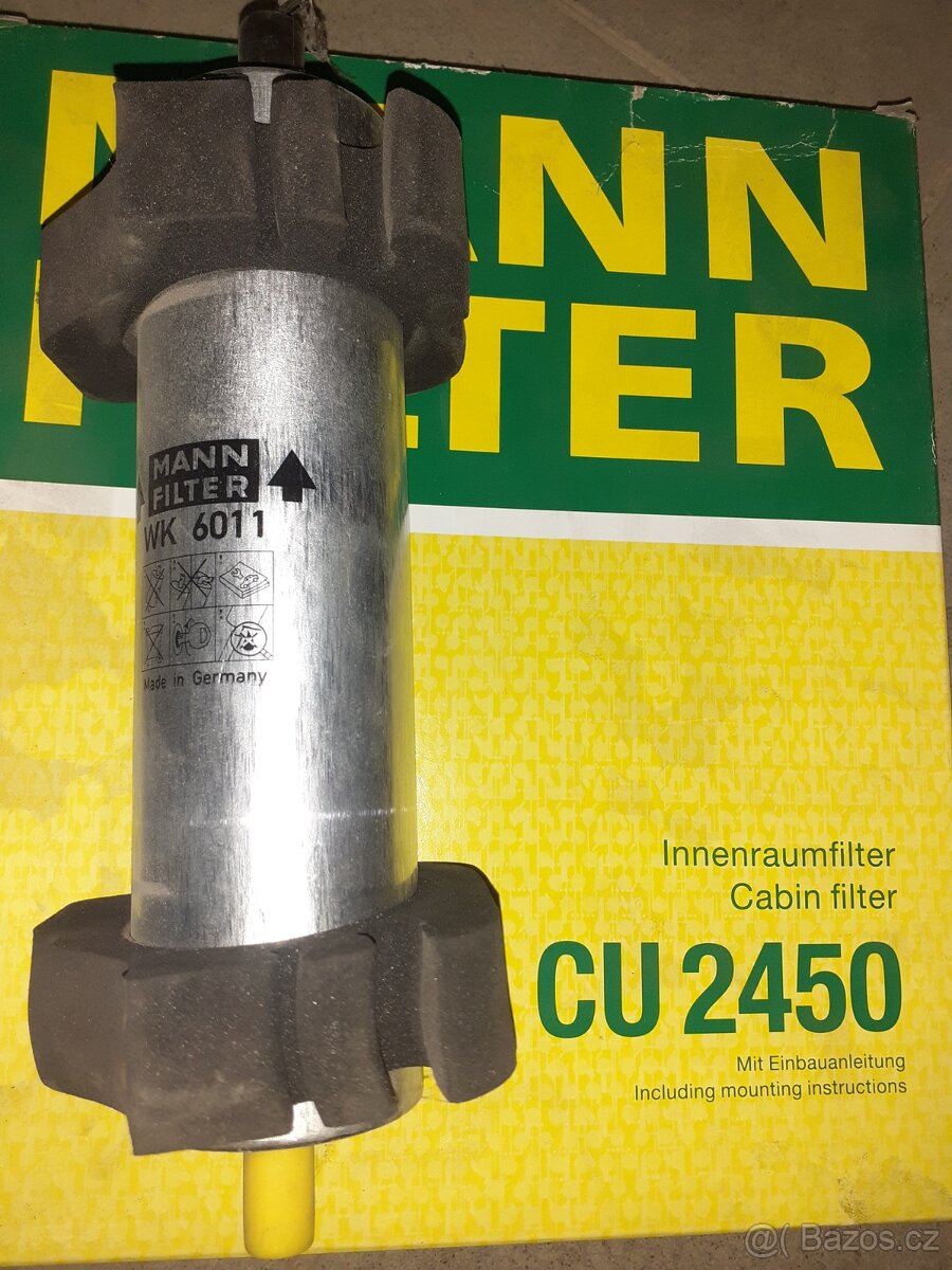 Audi Q5 - filtry Mann - palivový + kabinový