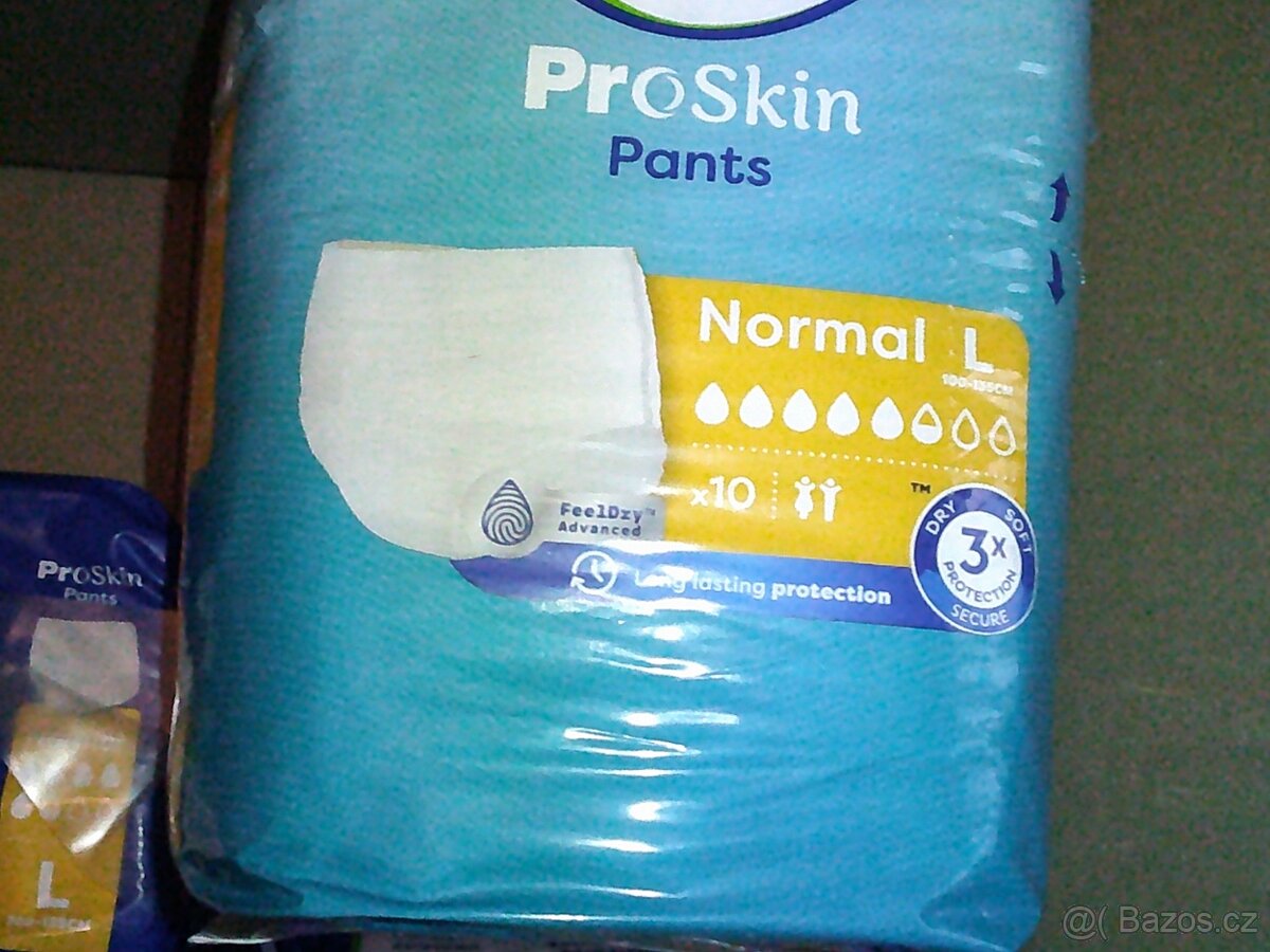 Tena - dámské plenkové kalhotky na inkontinenci - L