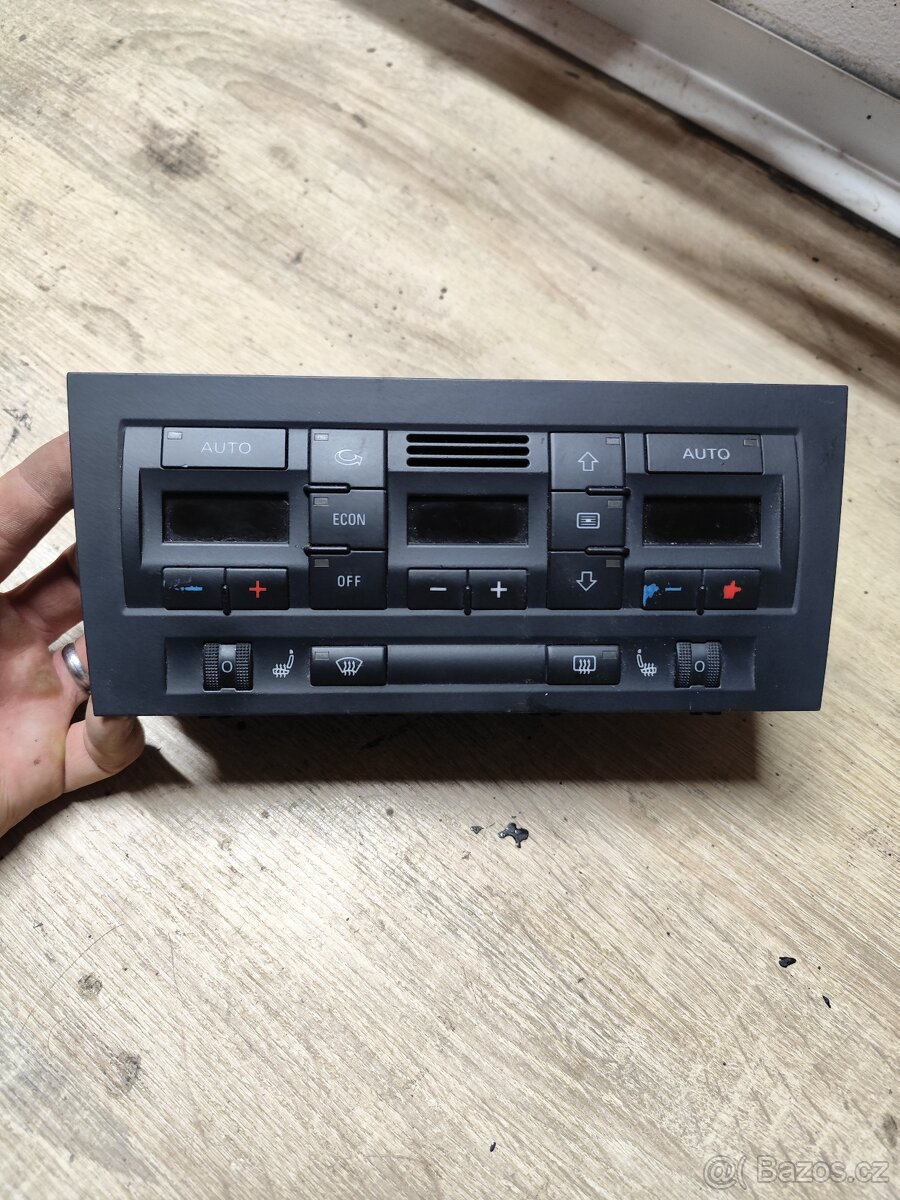 Klimatronic ,audi a4 b6, b7 ,Panel ovládání klimatizace