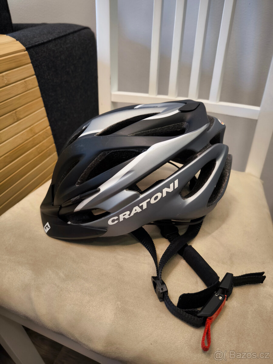 Prodám cyklistickou helmu Cratoni Pacer MTB S–M (54–58cm)