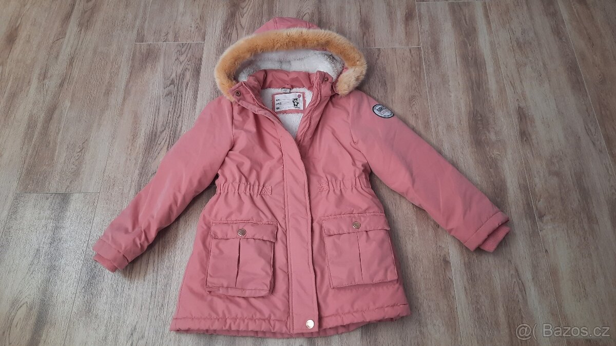 Zimní bunda / kabát vel. 128
