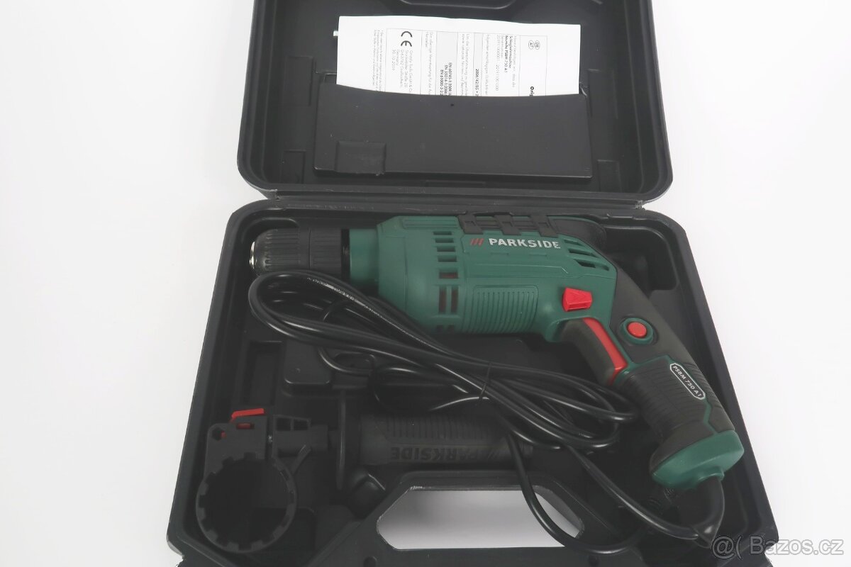 vrtačka s příklepem Parkside PSBM 750 A1