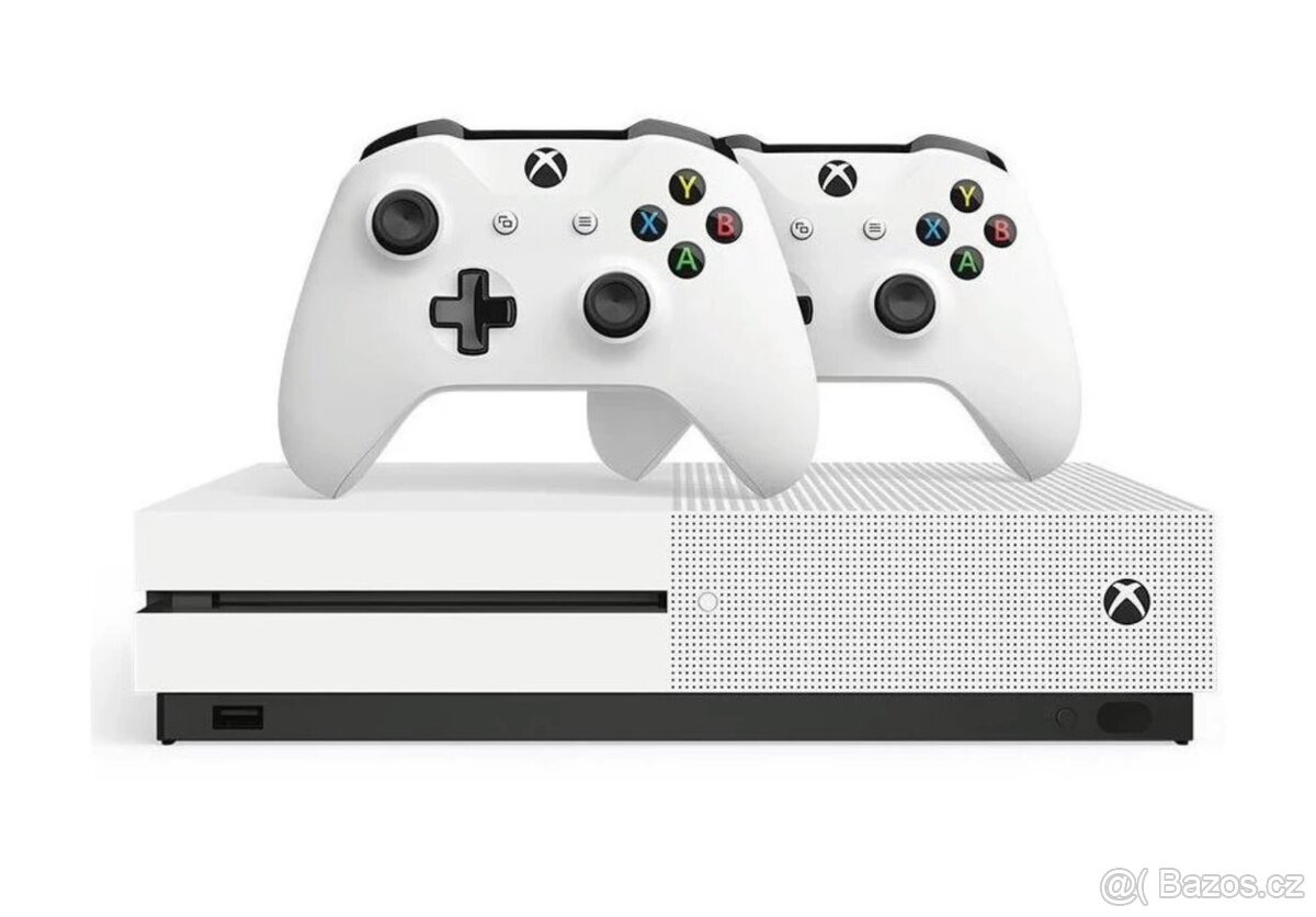 Microsoft XBOX ONE S 500GB + příslušenství + hry