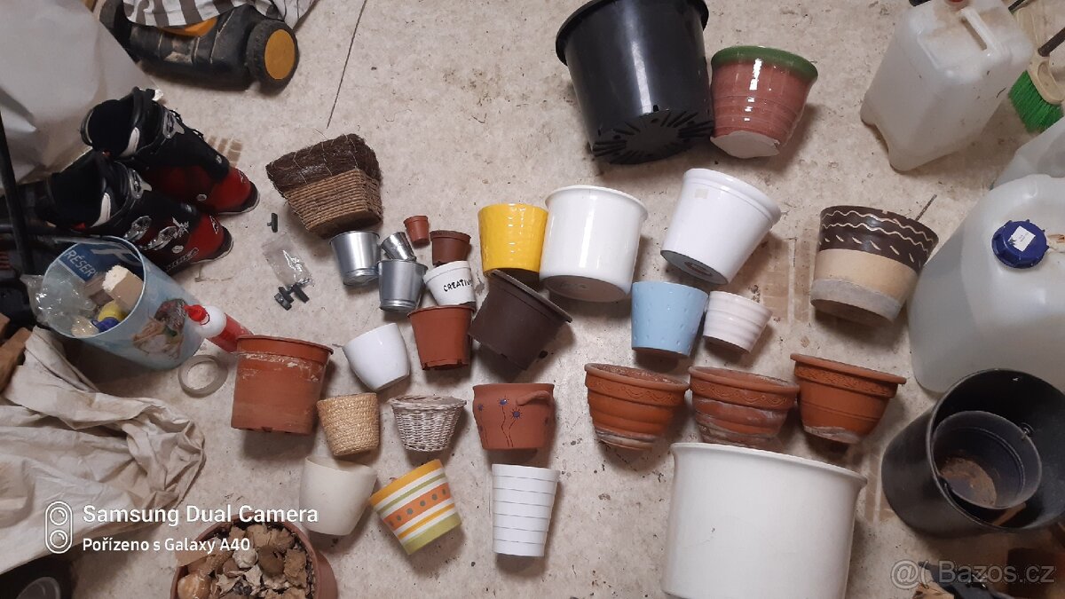 Květináče a obaly na ně