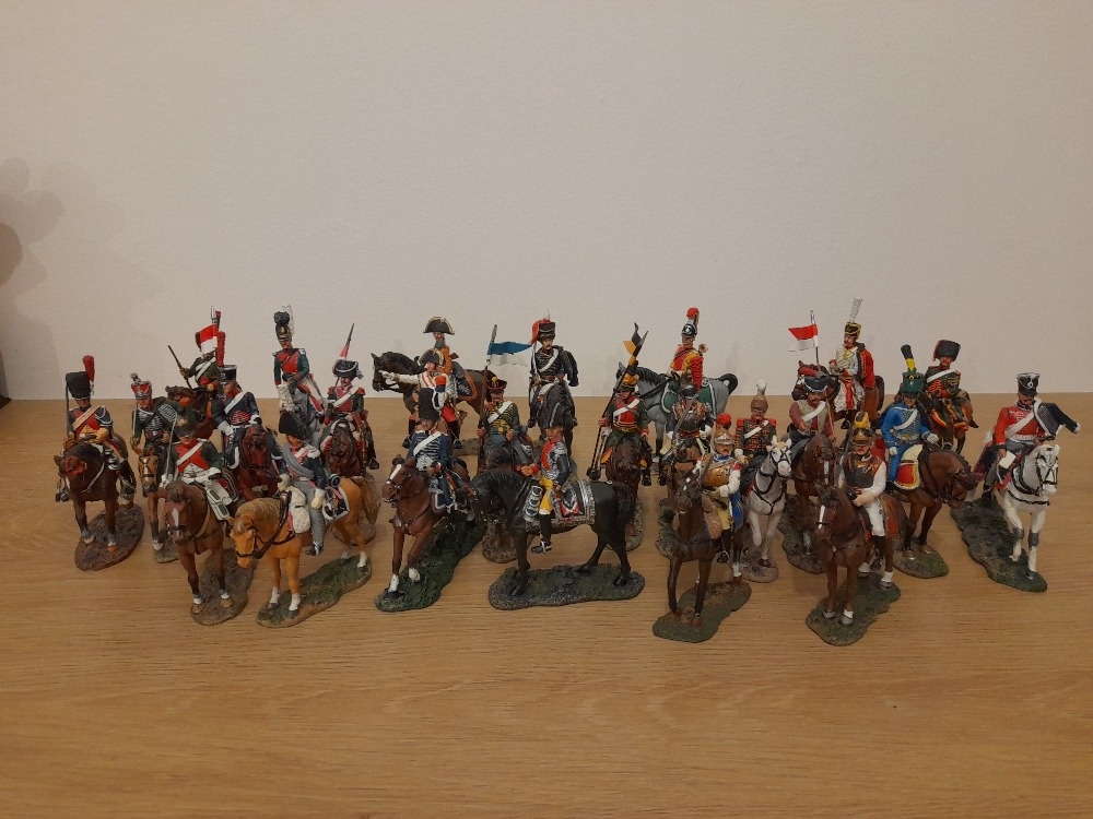 Del Prado. 1:32 figurky. Cínový vojáček. Napoleón
