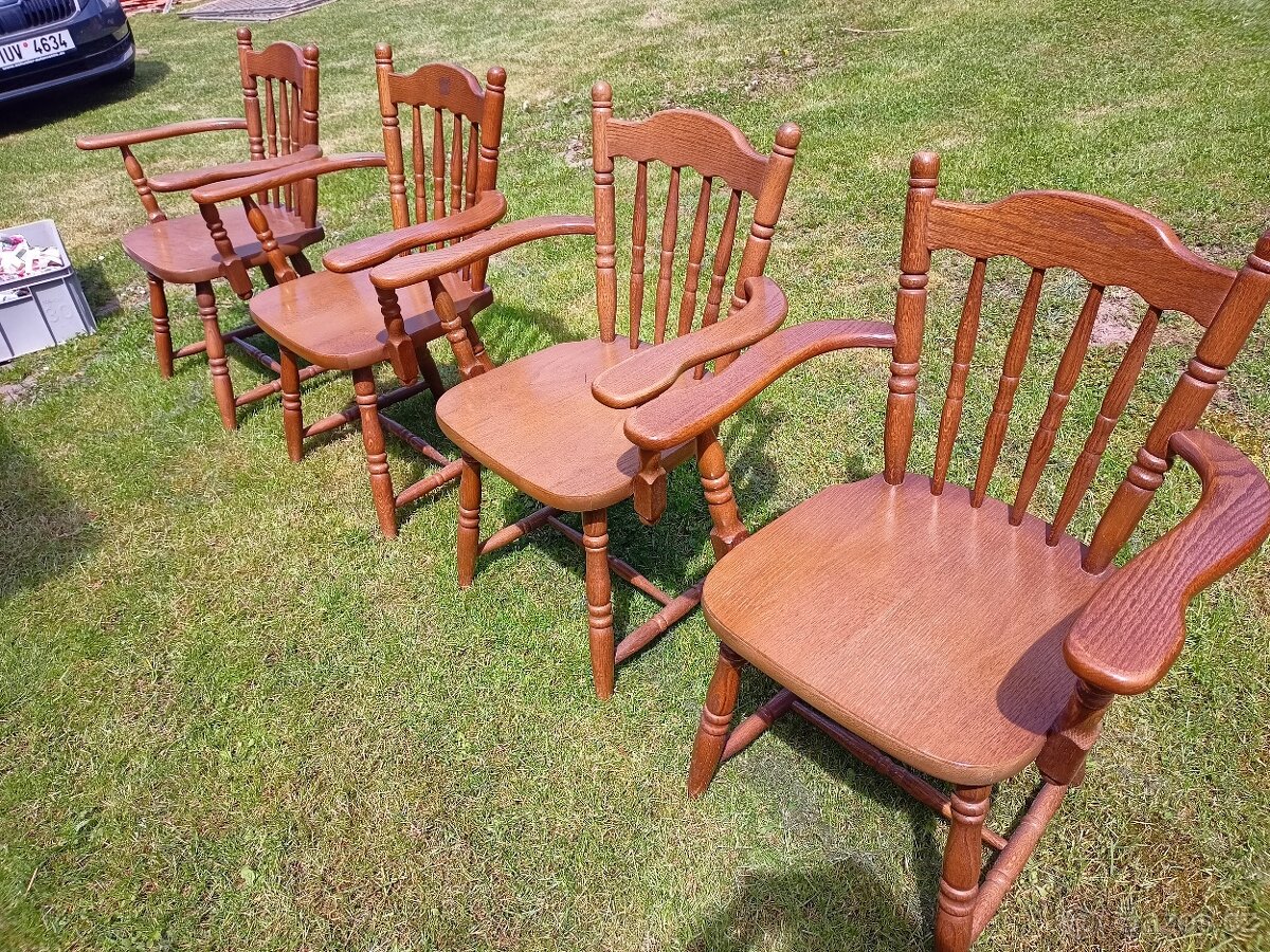 Rustikální křesla - židle