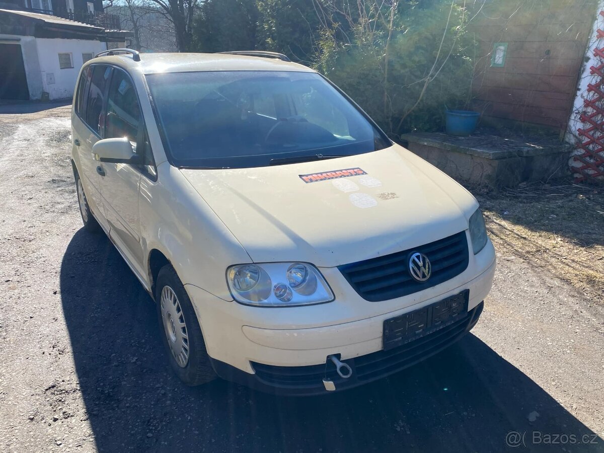 Volkswagen Touran 1.9 tdi 74kw 6Q -BRU