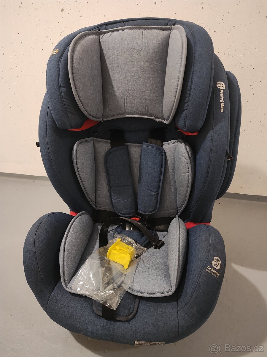 ISOFIX autosedačka modrá Petite&Mars 9-36kg