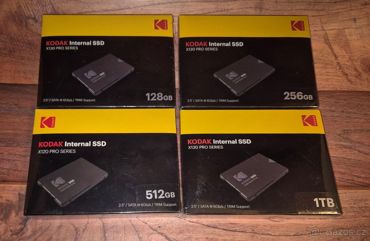 NOVÉ SSD disky KODAK za SUPER CENY