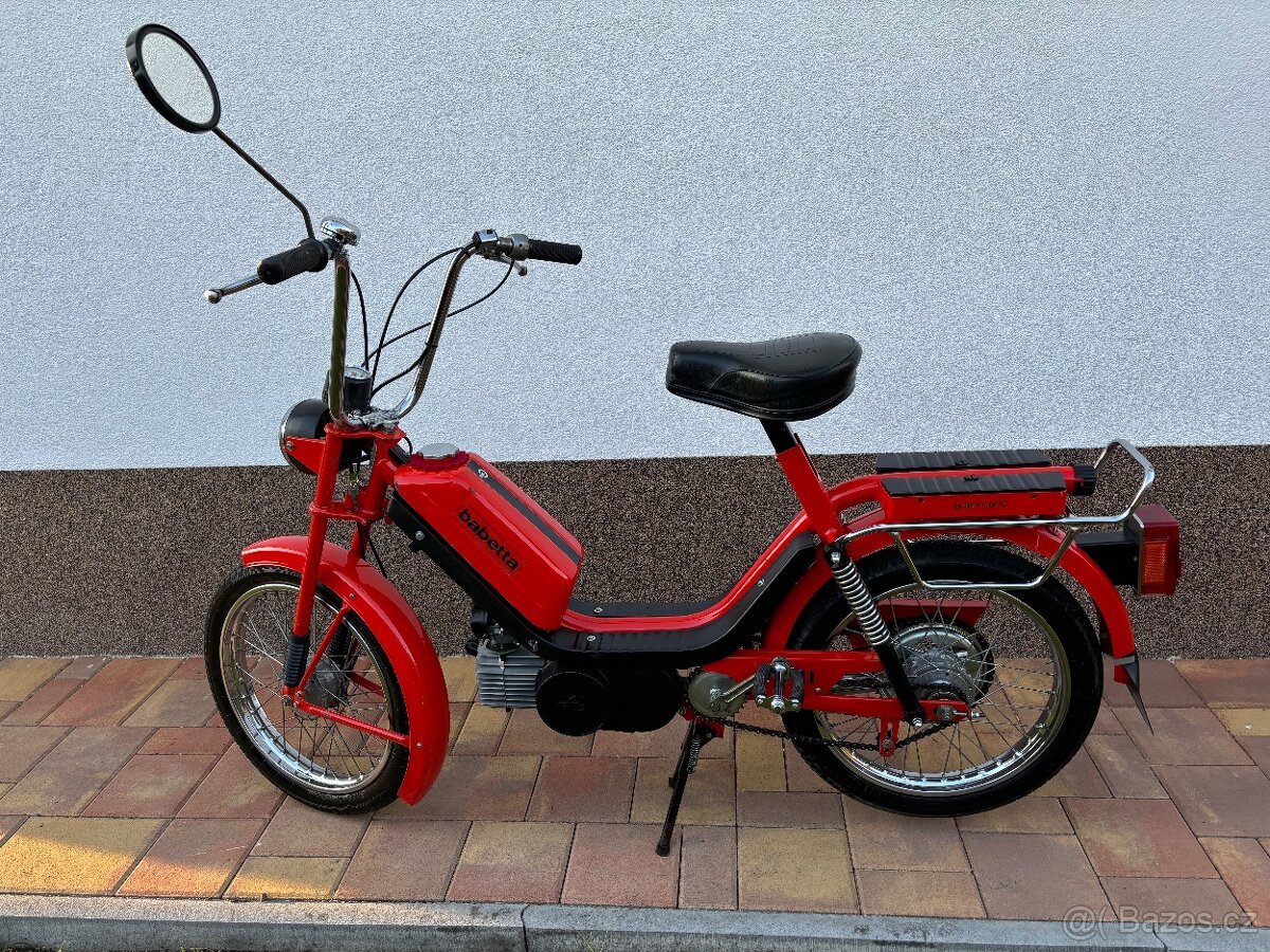 Babetta 210 patinovka 3400km najeto