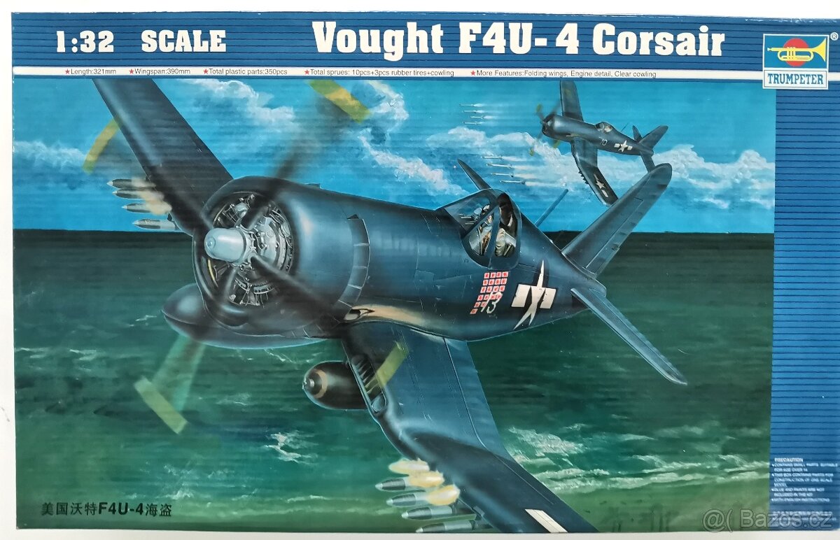 Letadlo Vought F4U-4 Corsair 1:32