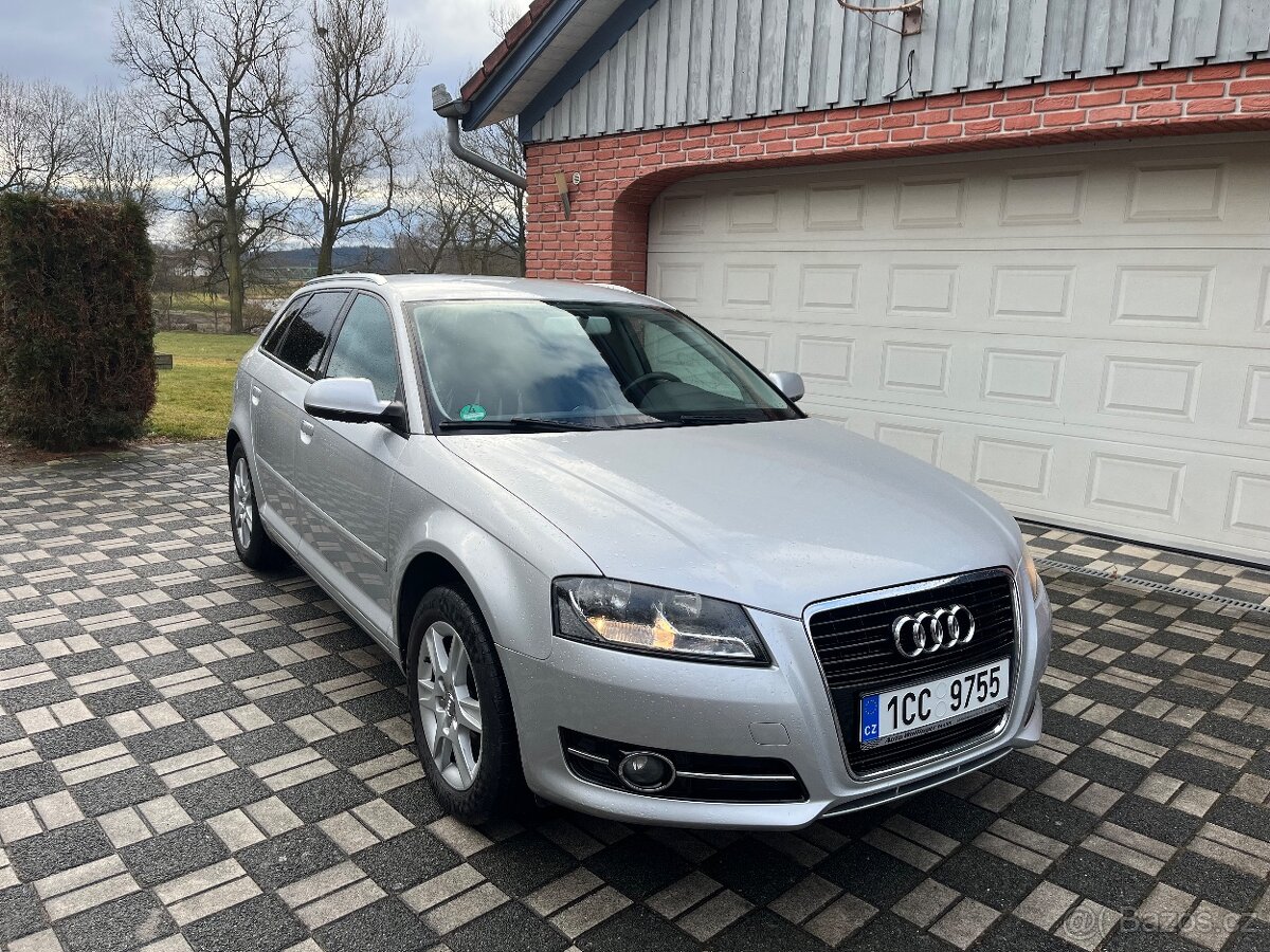 Audi A3, 1.2 TSI SPORTBACK,výhř.sedaček,serv.kniha, bluetot
