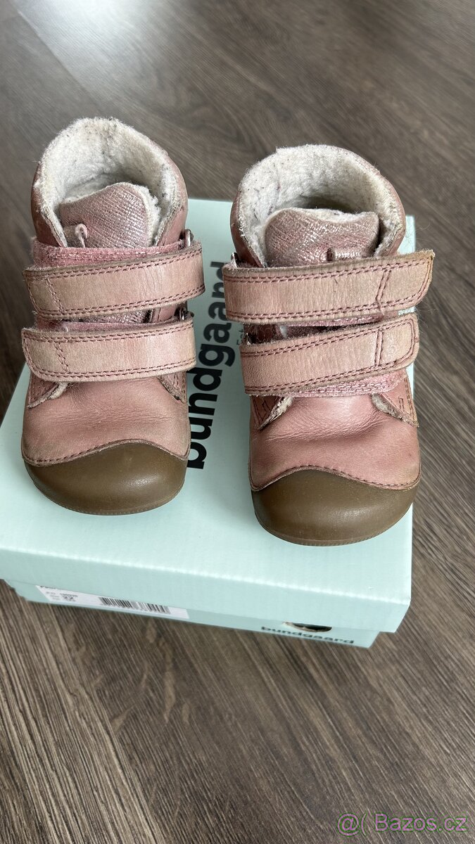 dětské zimní barefoot boty Bundgaard