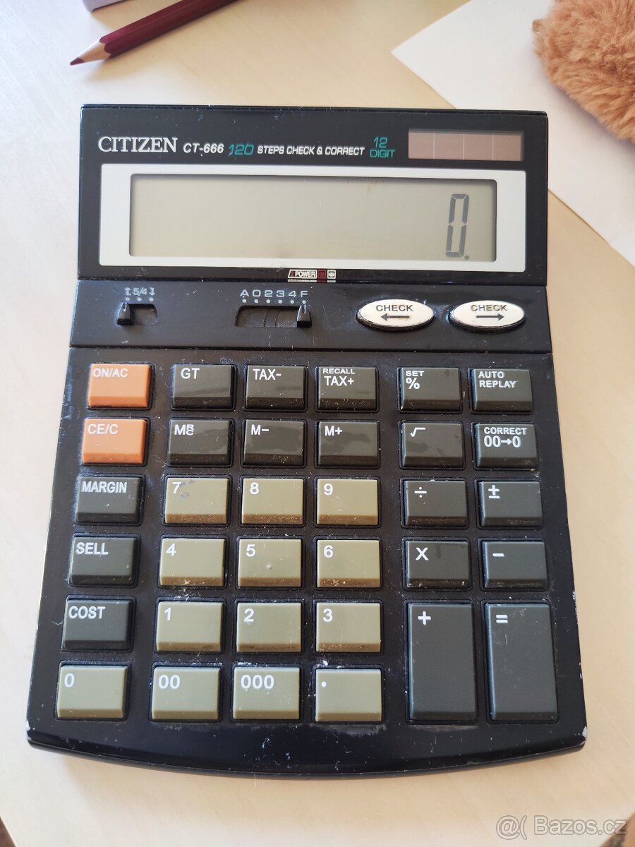 Kalkulačka Citizen CT-666