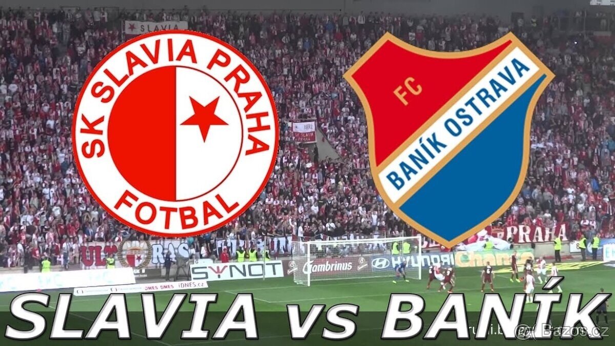 Slavia Praha vs Baník Ostrava 4x sezení u sebe