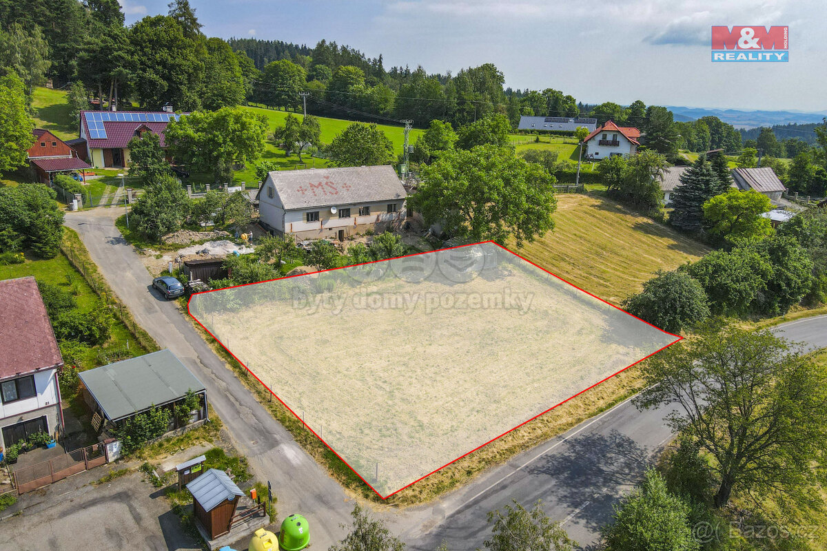 Prodej pozemku k bydlení, 919 m², Sušice
