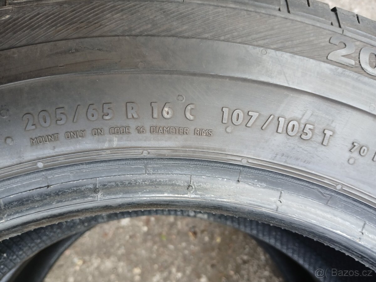 2ks letní pneu 205/65/16C