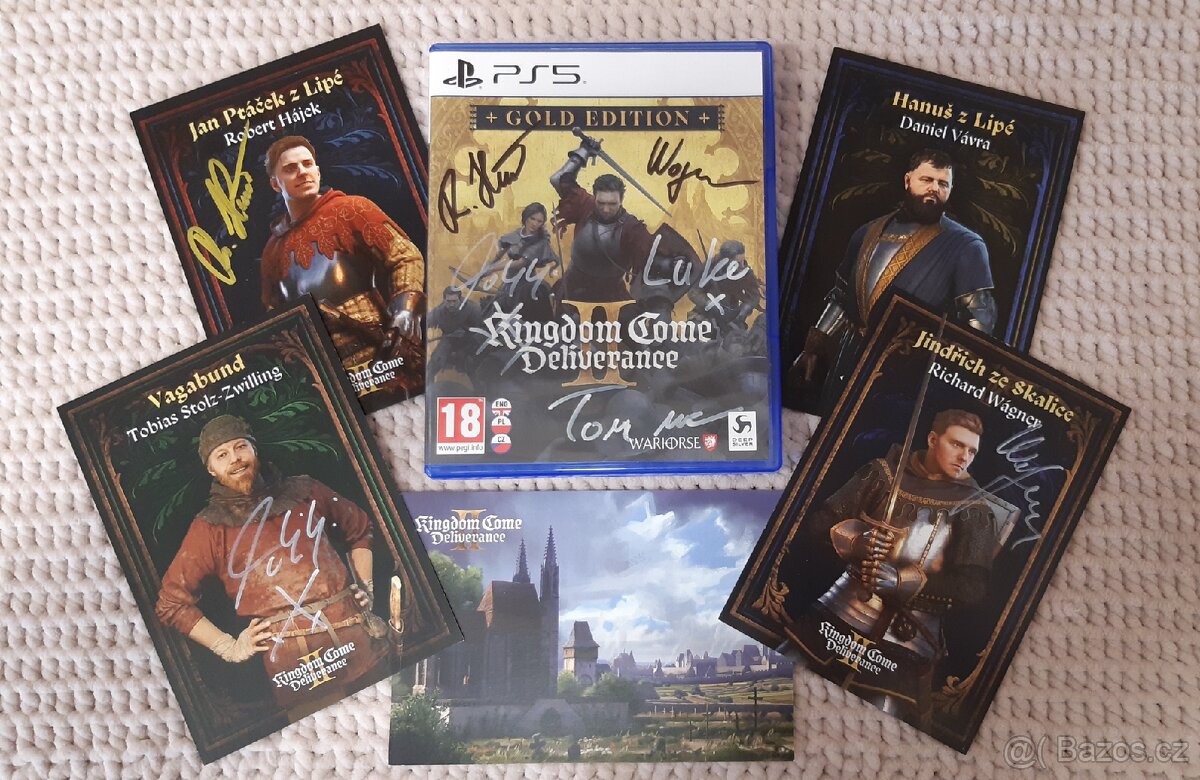 Kingdom Come Deliverance 2 Gold Edition PS5 (Podepsaná/Nová)