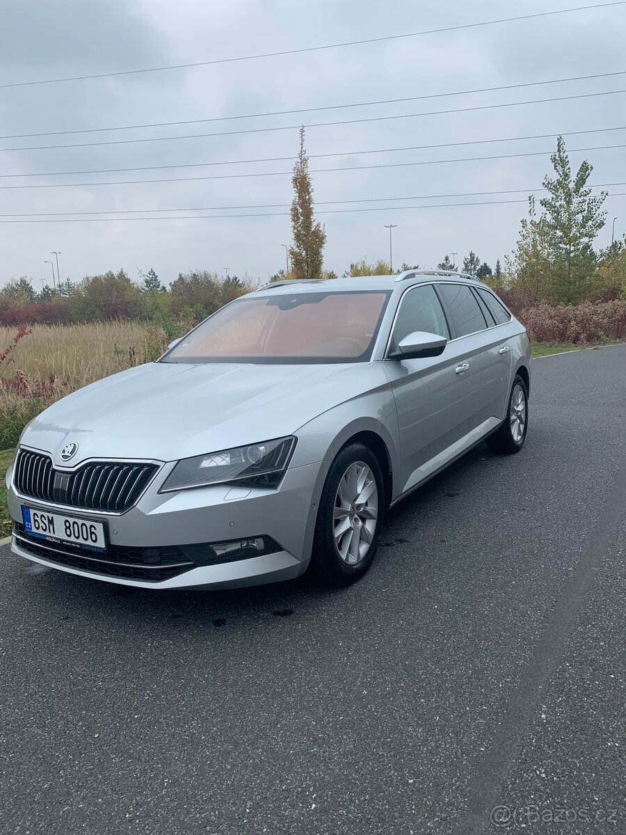 Škoda Superb 3 Combi 2019, Automat DSG, Kůže