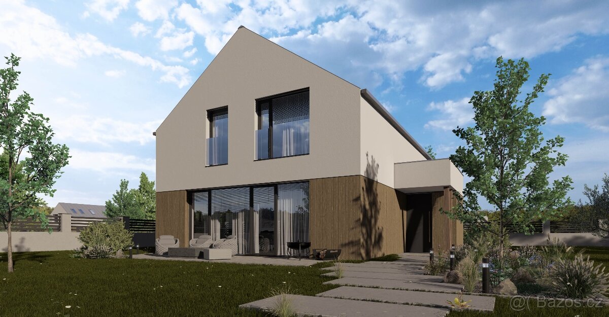 Moderní dům ILO 130P na klíč: Úsporné bydlení bez starostí