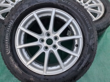 R17" 5x108 7x17 et45 pneu 225/65 r17