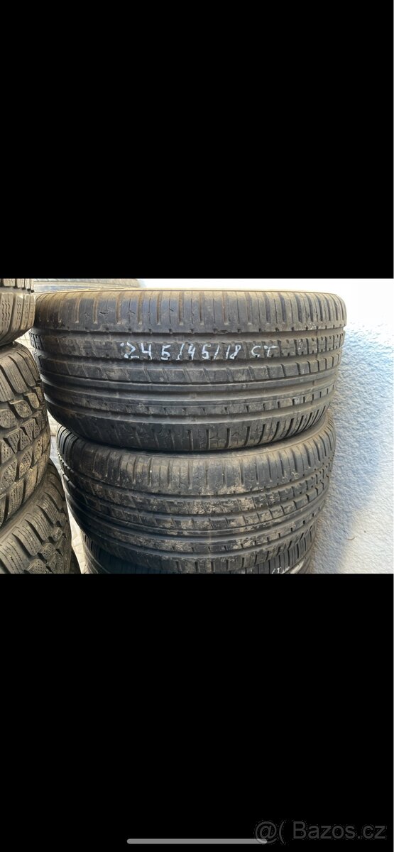 2 Pneu Kumho 245/45/18