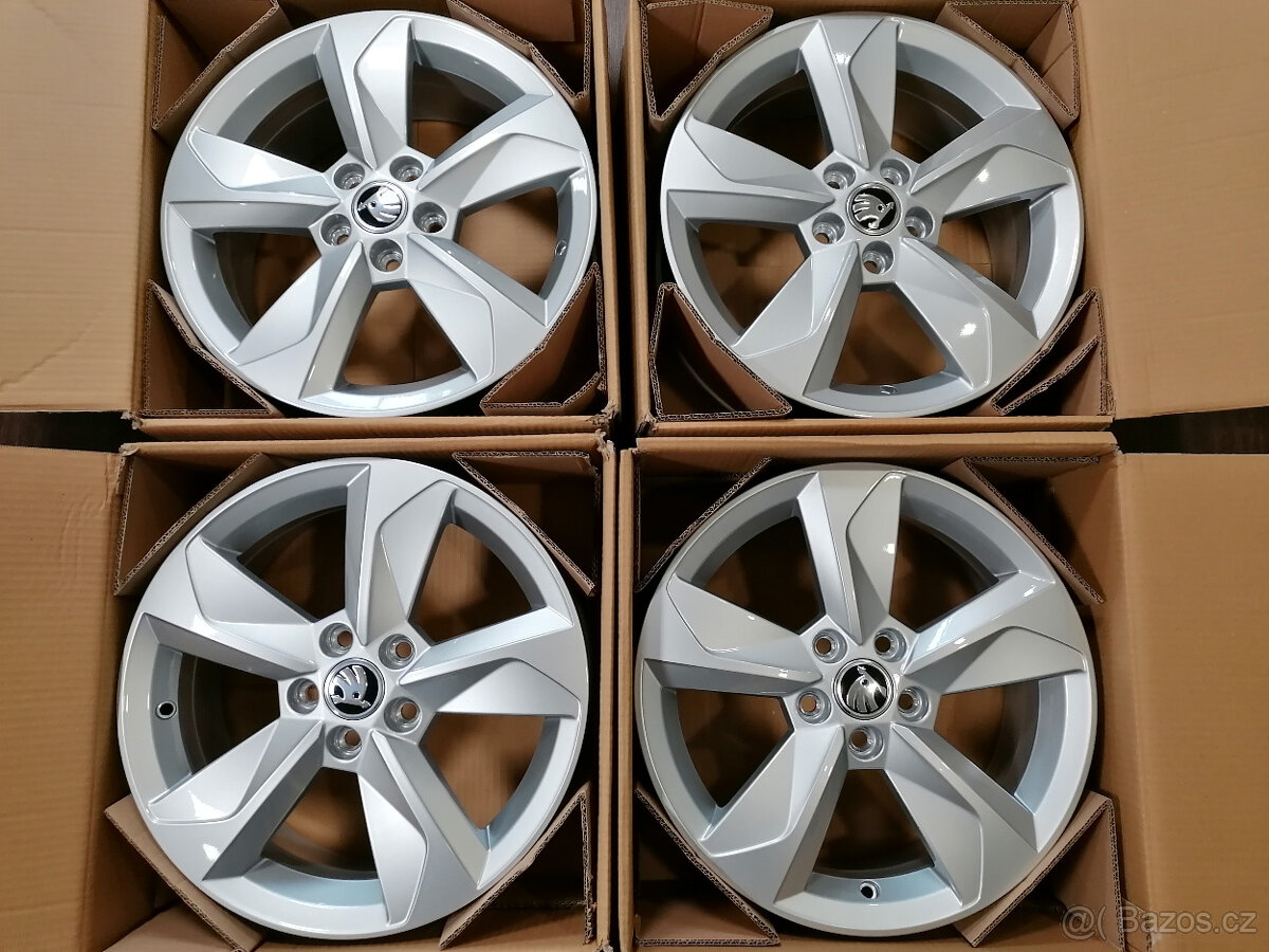 Nové orig. alu disky Škoda Fabia IV - 6Jx16 ET45 5x100