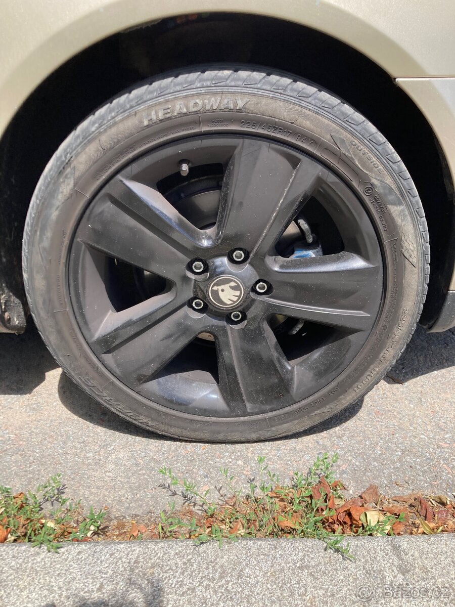 Alu 7J 5x112 225/45 r17 nebo vyměním za jiné